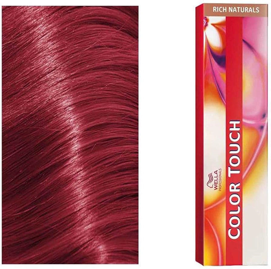 Wella Color Touch Hajszínező - 77/45 60ml Medium Blonde Intensive Red Magogany képe 2